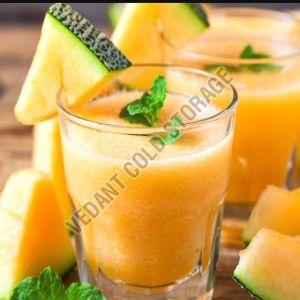 Frozen Muskmelon Pulp, Color : Yellow, Certification : FSSAI