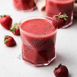 Frozen Strawberry Juice, Color : Red