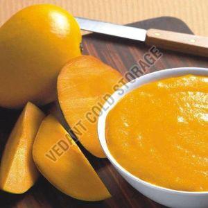 Frozen Totapuri Mango Pulp, Color : Yellow, Certification : FSSAI