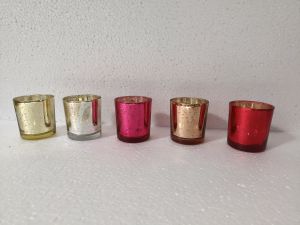 Glass Candle Holders