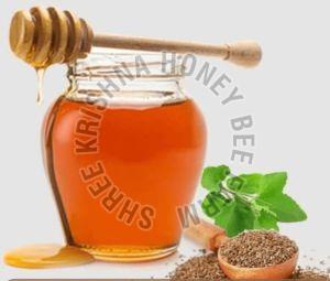Natural Ajwain Honey, Color : Orange, Packaging Type : Glass Jar