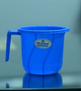 1 Liter Blue Plastic Mug