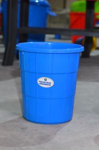 30 Liter Blue Round Dustbin