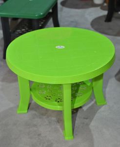 Green Round Plastic Coffee Table