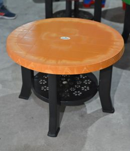 Modern Plastic Round Coffee Table