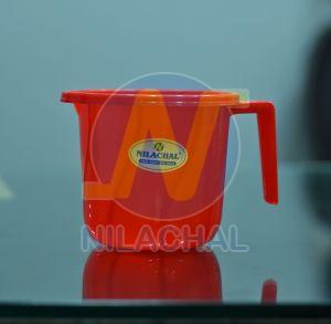 1 Liter Red Plastic Mug, Brand Name : Nilachal for Drinking