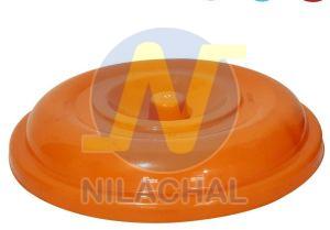 16 Liter Plastic Bucket Lid, Color : Orange, Brand Name : Nilachal