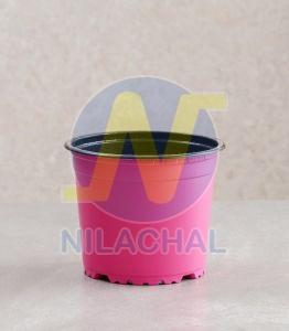 8 Inch Premium Round Plastic Flower POT