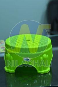 Green Plastic Bathroom Stool, Brand Name : Nilachal
