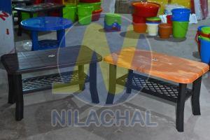Plastic Rectangular Brown Center Table, Brand Name : Nilachal
