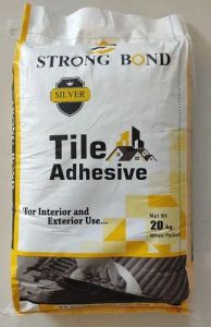20 Kg Silver Strong Bond Tile Adhesive