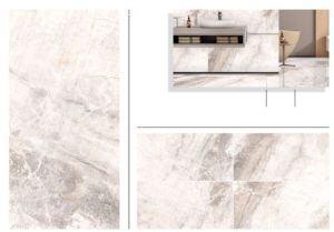 Polished Glazed Vitrified Floor Tiles 600x1200mm for Flooring