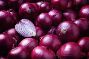 Organic Fresh Red Onion, Packaging Type : Mesh Bags