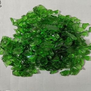 4-6 Mm Green Cullet Glass Scrap