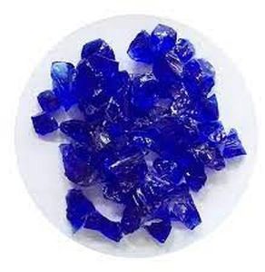 6-9 Mm Blue Cullet Glass Scrap