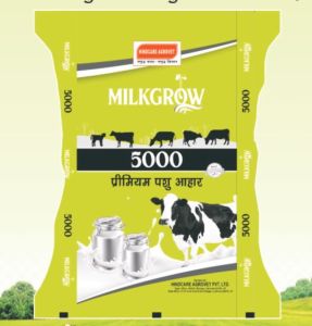 Milkgrow 5000 Bypass Premium Pellets, Color : Brown for Cattle Feed