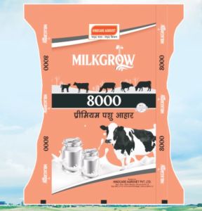 Milkgrow 8000 Bypass Premium Pellets, Color : Brown for Cattle Feed