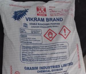 Stable Bleaching Powder 25 Kg, Brand Name : Vikram Brand