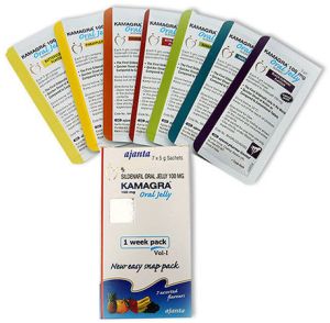 Kamagra Oral Jelly, Active Ingredient : Sildenafil