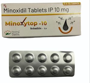 Minoxytop 10mg Tablets, Packaging Type : Strips for Personal