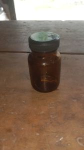 100 Ml 38 Mm Hajmola Round Amber Bottle