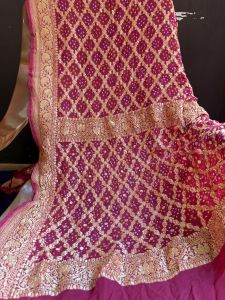 Ladies Diamond Zari Dupatta