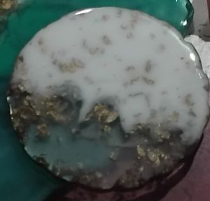 Coaster Resin, Shape : round