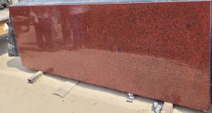Polished Lakha Red Granite, Shape : Rectangular
