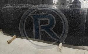 R Black Granite Slab, Thickness : 2 Cm