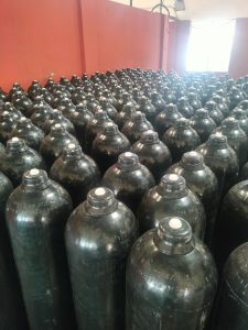 47 Litre Empty Industrial Gas Cylinders, Color : Black