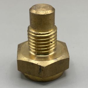 Brass Hex Temperature Sensor Bolt Polished