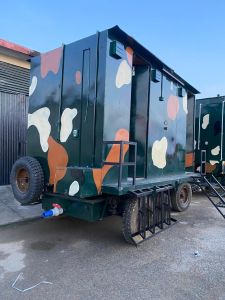 6 Seater Mobile Toilet Van