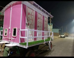 8 Seater Mobile Toilet Van