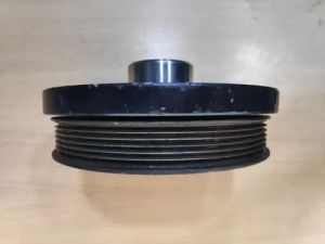 Mild Steel Polished Engine Crankshaft Pulley, Color : Black