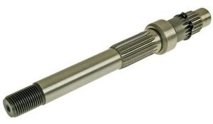 Mild Steel Output Shaft, Color : Grey for Transmission Power To Wheels
