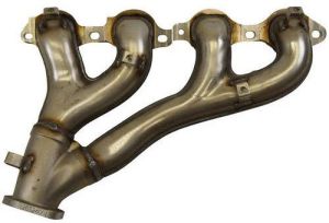 Polished Stainless Steel Exhaust Manifold, Color : Grey
