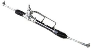 Steel Aluminum Alloy Steering Rack Assembly, Color : Black