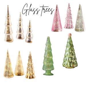 Glass Christmas Tree