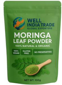 Moringa Power, Color : Green, Form : powder