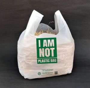 Non Plastic Biodegradable & Compostable Bags, Color : White