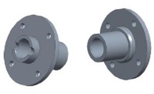 a1-22 Wall Ceiling Mounted Silver Chimney Bush