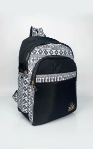 Polyster Girls College Bag, Color : Black