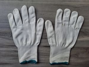 White Nylon Gloves