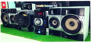 Sony mhc-gn1300d Region Free Mini Hi Fi System