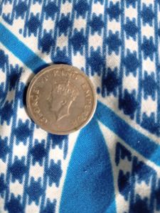 George 6 King Emperor Old Coin