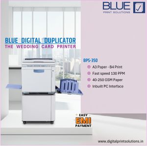 BPS350 Blue Digital Duplicator