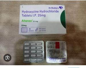 Atarax 25 Mg Tablets, Packaging Type: Stripe