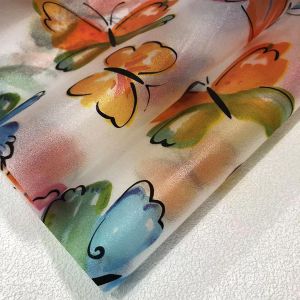 Decorative Butterfly Glass Film Standard Size For Windows