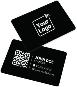 NFC Metal Card, Thickness : 0.5-1mm, Card Type : Double Sided