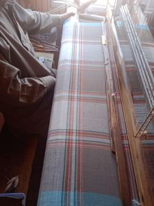 Natural Finish Plain Check Pashmina Stoles Party Wear Medium